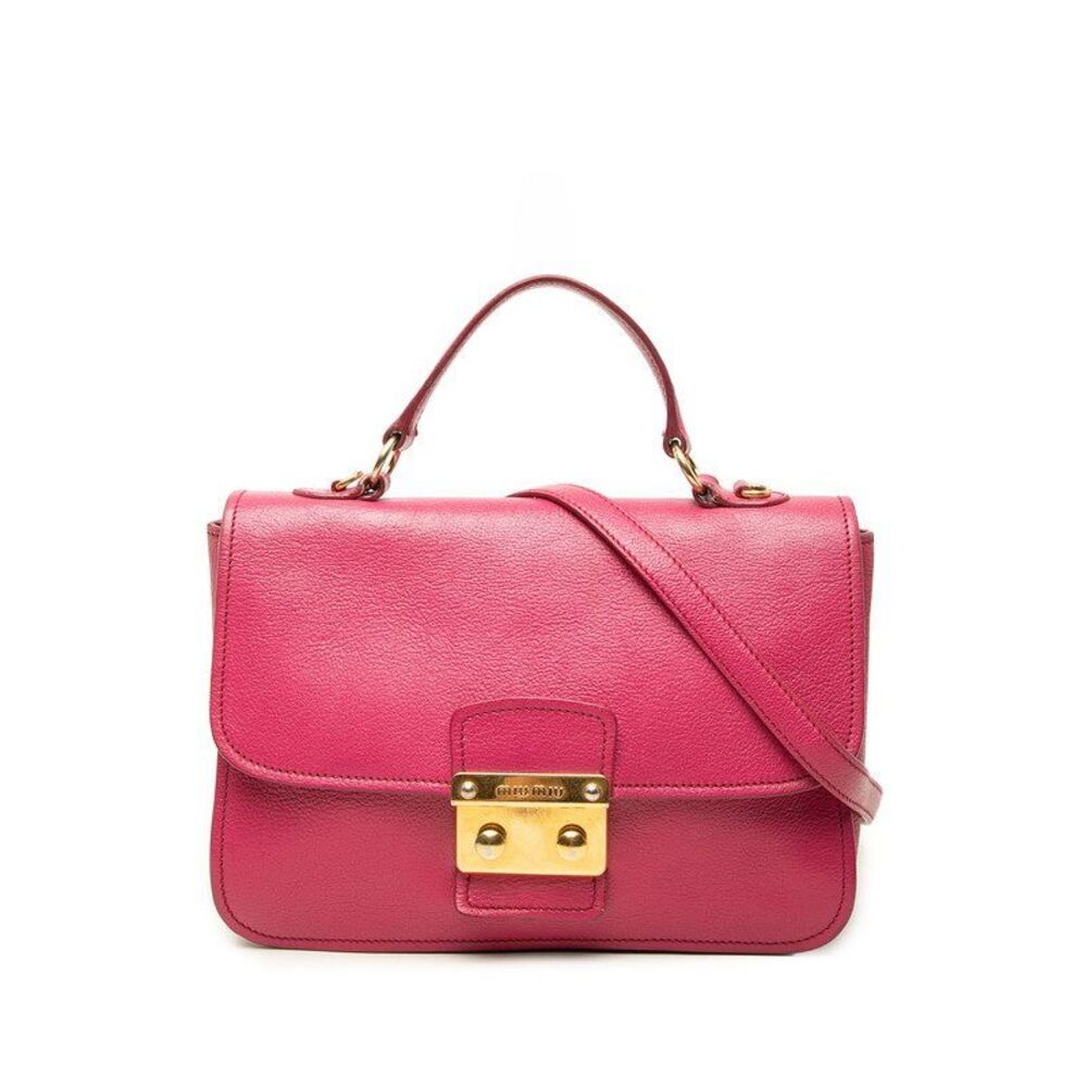 Miu Miu Leather 2way Bag